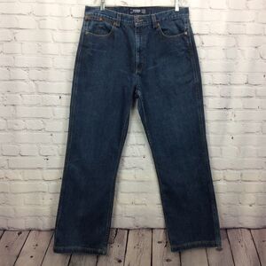 Oshkosh B'Gosh Men's Jeans Size 36x32 Blue Denim "The Genuine Article" Dark Wash